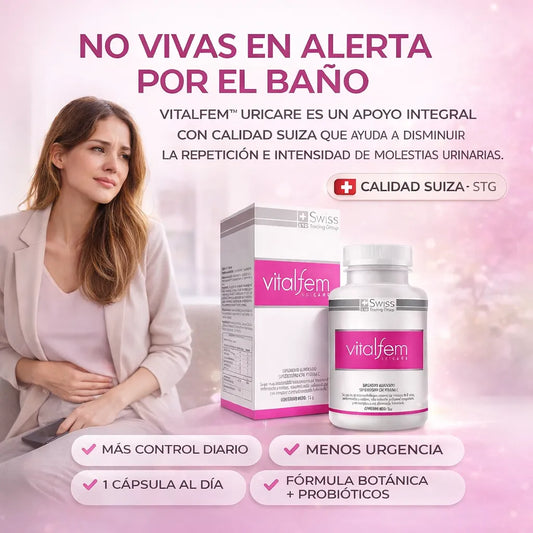 VitalFem™ Uricare | Menos urgencia. Más control