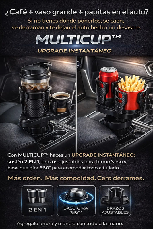 MULTICUP™ — UPGRADE INSTANTÁNEO PARA TU AUTO